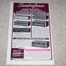Soundcraftsmen Eq Ad,2215,2201,3044, Amp, specs, 6"x9"