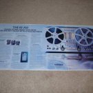 Pioneer RT-707 Open Reel 3 pg Ad,Beautiful! Specs,RARE!