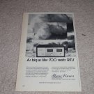 Phase Linear 700 Amplifier Ad,Article,specs,6"x9" 3