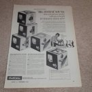 Electro-Voice Ad, BB4,3,5,2,1, Horn Ad, 1961, Specs