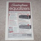Soundcraftsmen Eq Ad,Rp2215-r,2201-r, Amp, specs, 6"x9"