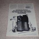 Infintiy Column Speaker Ad,1974, Article, RARE!