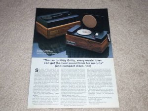 Nitty Gritty 2.5Fi,cd-1 Record Cleaner Ad, 1987,Article