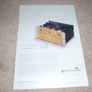 Sonic Frontiers TUBE Preamp Ad from 1994, SFL-2