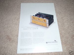 Sonic Frontiers TUBE Preamp Ad from 1994, SFL-2