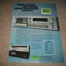 Sansui D-550M,D-95m,D-300m Cassette Deck AD from 1978