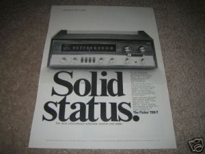 Fisher 700-t Receiver Ad from 1965,nice!