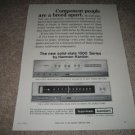 Harman Kardon 1000 Series Amp/Tuner Ad from 1964