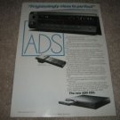 ADS CD player Ad from 1985,CD3,High-End!