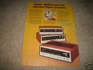 Pioneer QUAD Receiver Ad from 1974,QX-949,QX-747,646