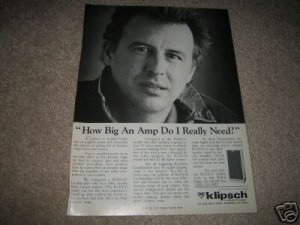Klipsch FORTE Speaker AD from 1987
