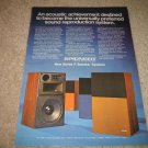 Pioneer R Series Speakers Ad from 1973,,R700,R500,R300