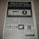 Scott LT-110 Tube Tuner Ad from 1964 LK-72B,LK-48B