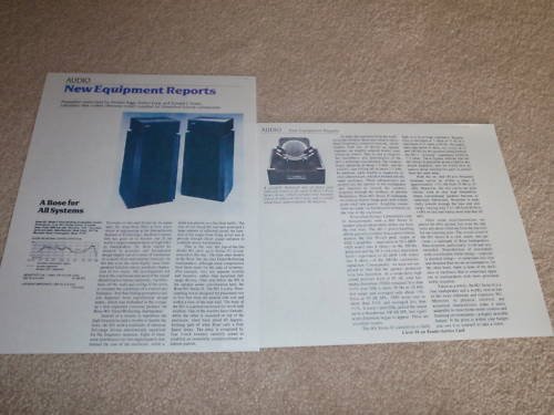 bose 601 series ii specs