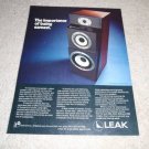 LEAK 3080 speaker Ad from 1977