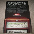 Akai System Vintage AD from 1982