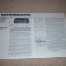SAE TWO A-14 Amplifier Review, 1981, 2 pgs, specs,RARE!