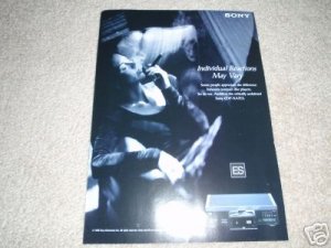 Sony CDP-XA7ES CD Player Ad from 1997