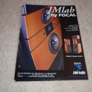 JM Labs Utopia, Grande Utopia Ad from1998,beautiful!