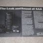 Entire SAE Line Ad,2 pgs,Amplifier,Equalizer,Preamp1977