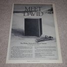 Philips Motional Feedback Spkr Ad,1 pg, Article,1974