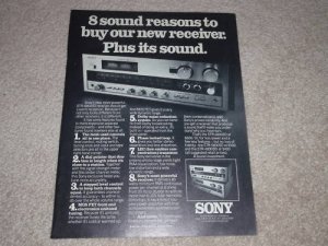 Sony STR-6800SD Receiver Ad, 1977,Article, Features