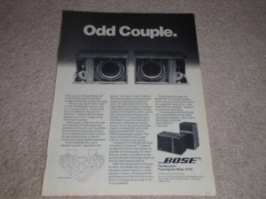 BOSE 301,1st Ad, 1976,Article,RARE! Article,info