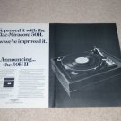 Miracord 50H II Turntable Ad, 1971, Article, 2 pgs