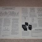 Bang&Olufsen Speaker Ad, 1975,2 pgs,M70,S60,S45,P45