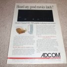 Adcom GFA-7000 Power Amp Ad from 1996