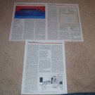 NAD 2200 Amplifier Review,1985,3 pgs, Full Test