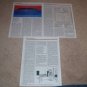 NAD 2200 Amplifier Review,1985,3 pgs, Full Test