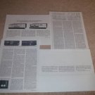 Kensonic Accuphase C-200,P-300 Amp Review,4 pgs, 1974