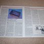 Nitty Gritty 2.5fi Record Cleaner Review,1985,2 pgs