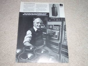 KEF Model 107 Speaker Ad, Article, 1987, 1 page