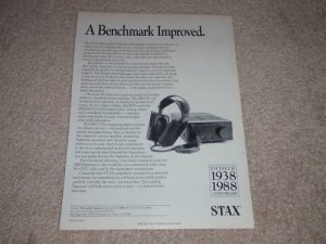 Stax SR-Lambda Pro Headphone Ad, Article SRM-Ti Amp