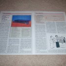 Technics SL-P3 CD Review, 2 pgs, 1985, Full Test!
