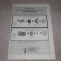 Altec Ad, 1955, 802C,H-811B Horn,803a,3000a Horn, Specs