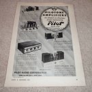 Pilot AA-904,AA-410,AA-903,AA-902,AA-420 TUBE Ad, 1954!