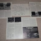 Lux Audio MB-3045 Amplifier Review,Original,1977,6 pgs