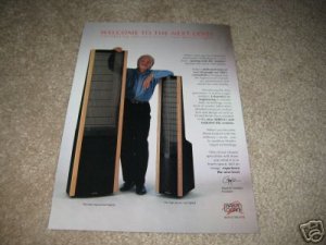 Martin Logan Aerius esl,Request esl Ad from 1996