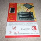 QUAD 67 CD, 306 Amp, 66 Pre Ad from 1995