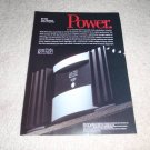 Mark Levinson No.333 Power Amp Ad from 1997