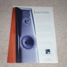 Hales Concept Three Speaker AD, 1995, Article, Rare!