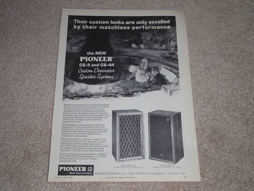 pioneer cs 44 speakers