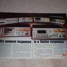 Aiwa AD-6800,6550,1250,6500,6300 2 pg Cassette Ad, 1975