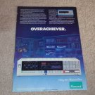 Sansui S-X1050 Receiver Ad, 1984, Article, Specs