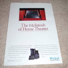 McIntosh Home Theater Ad from 1996,6 channel,Pre,Speake