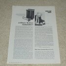 ESS Oskar Heil Article, 1973, 1 page, Heil Air Tweeter