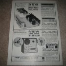 Bell RT-367 Tape Duplicator Ad from 1964 with tuner/amp